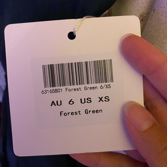 Selfie Leslie Forest Green Mini Dress - Picture 4 of 4